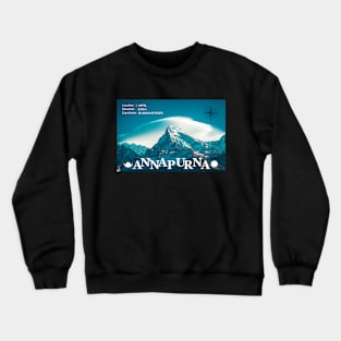 On Annapurna's trails, discover the beauty of resilience Crewneck Sweatshirt